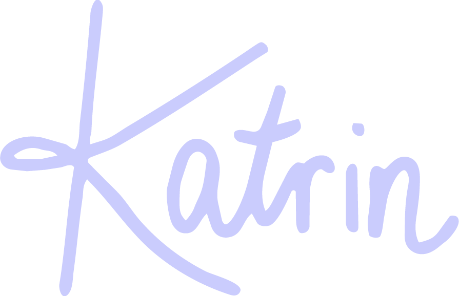 Unterschrift von Katrin in handschriftlichem Stil
